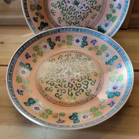 Vintage Chinese Porcelain Plates - Picture 2 of 6